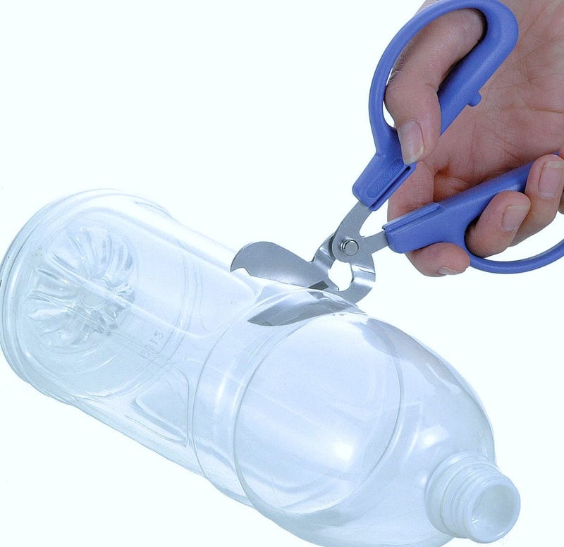 CANARY Plastic Bottle Scissors 6.3" Craft Scissors for Water bottle, Plastic Container, Made in JAPAN - Image 4